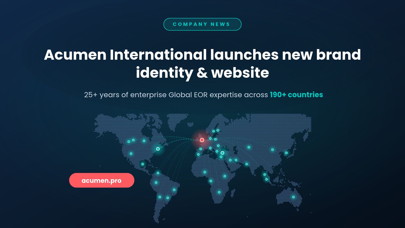 Acumen International unveils new brand identity and corporate flagship website