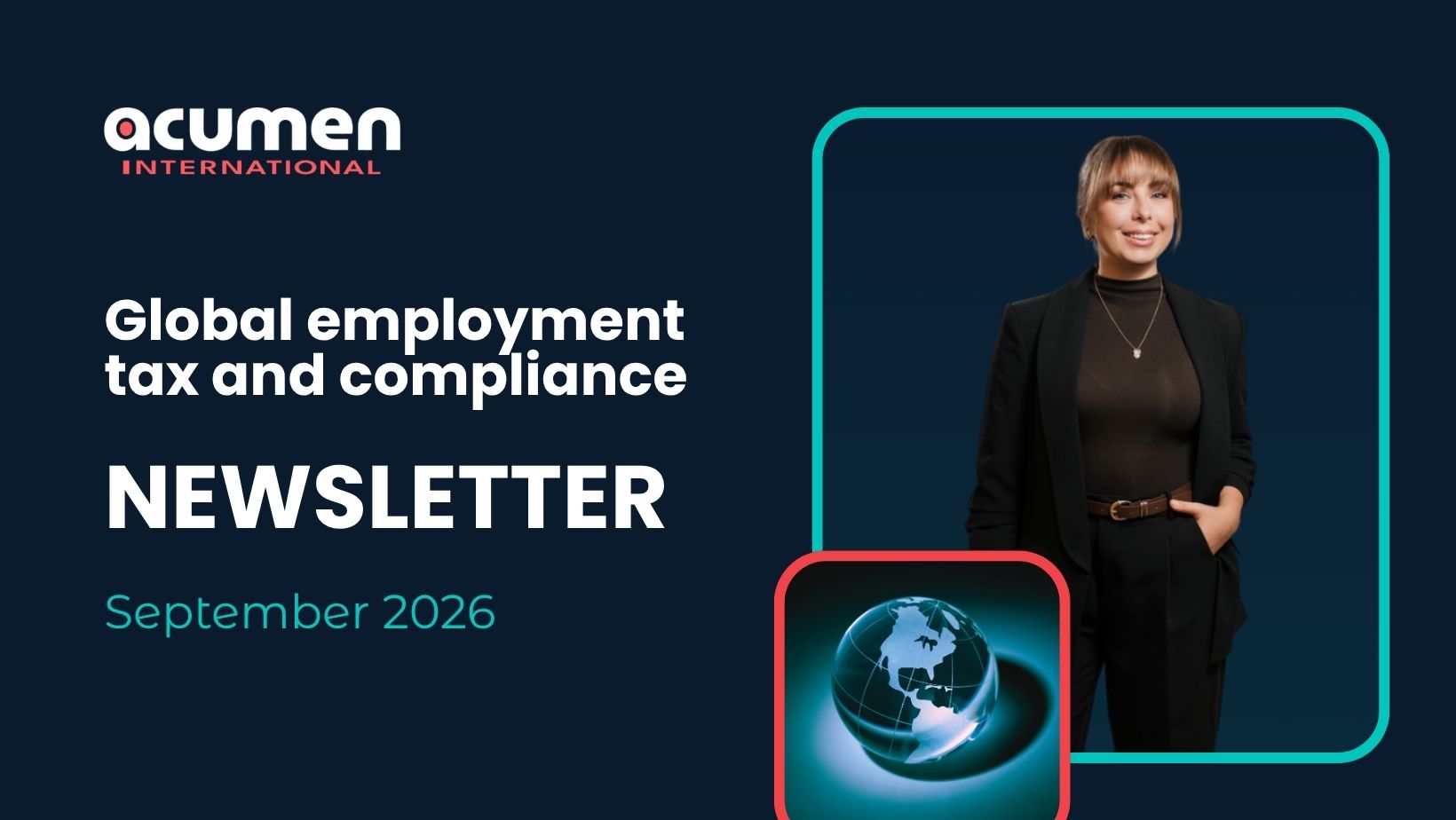 Global employment tax and compliance newsletter. September 2026